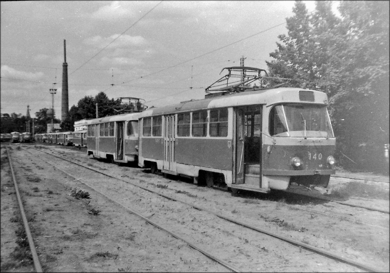 Тула, Tatra T3SU № 140; Тула — Старые фотографии