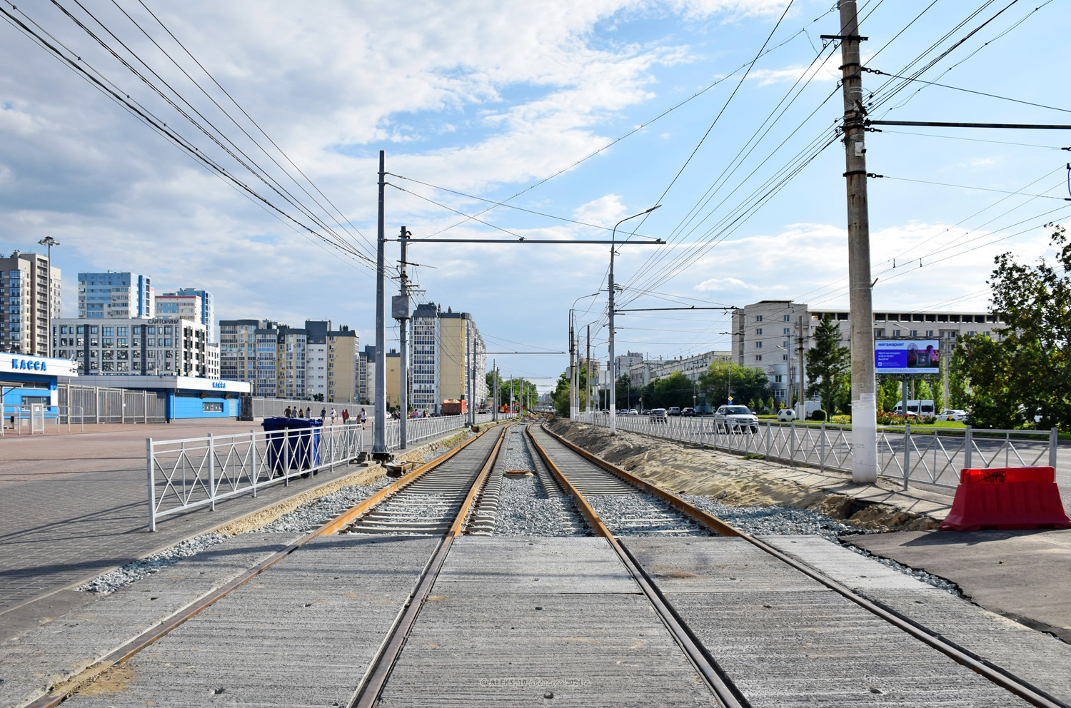 Wolgograd — Reconstructions; Wolgograd — Tram lines: [5] Fifth depot — Tram rapid transit