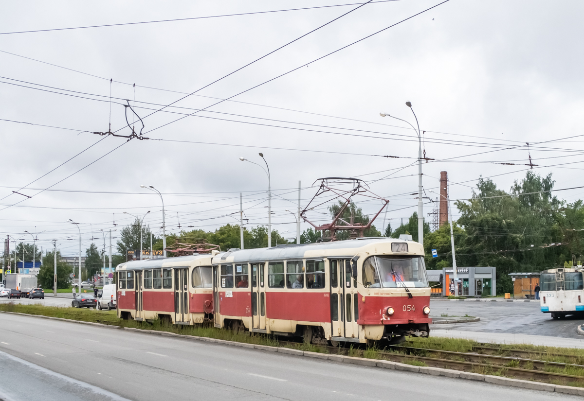 Екатеринбург, Tatra T3SU № 054
