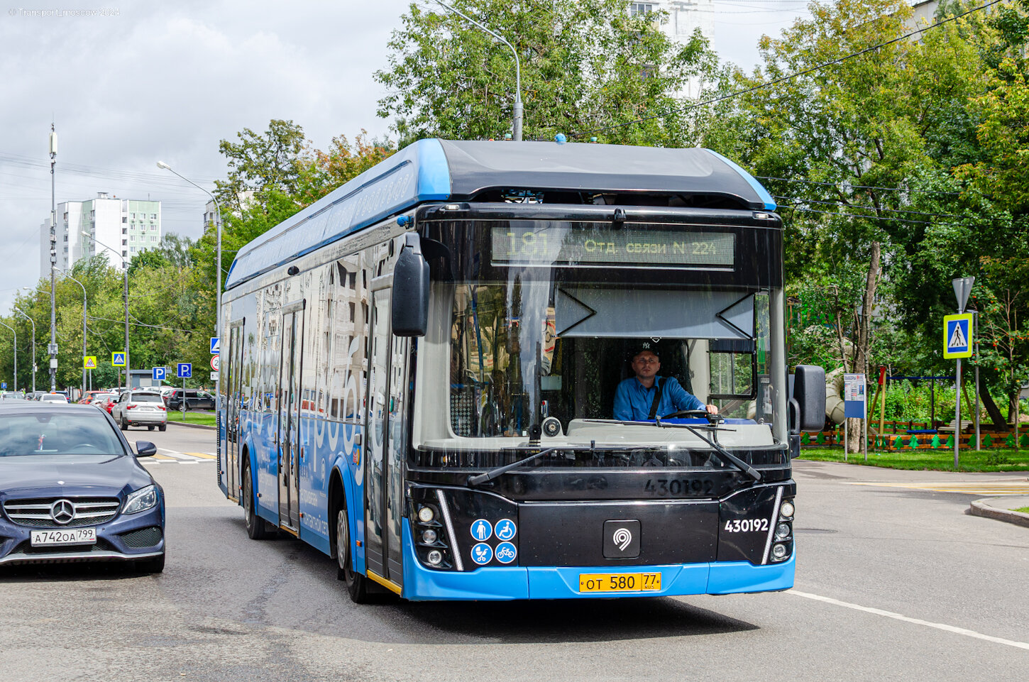 Москва, ЛиАЗ-6274 № 430192