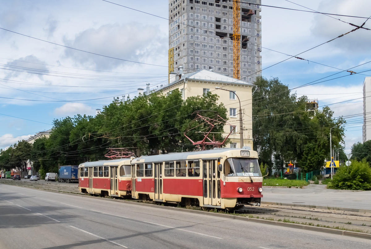 Екатеринбург, Tatra T3SU № 052
