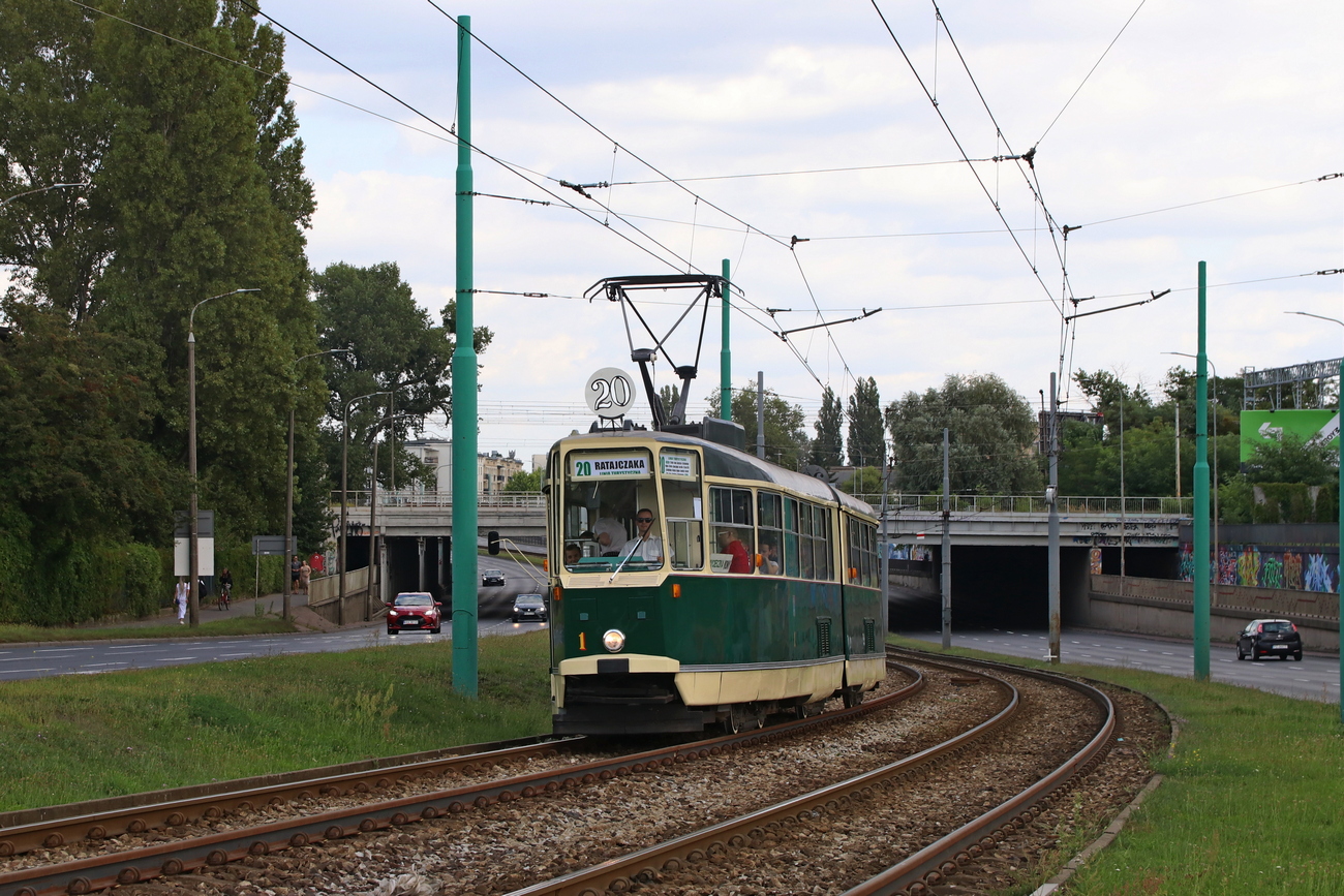 Познань, Konstal 102N № 1