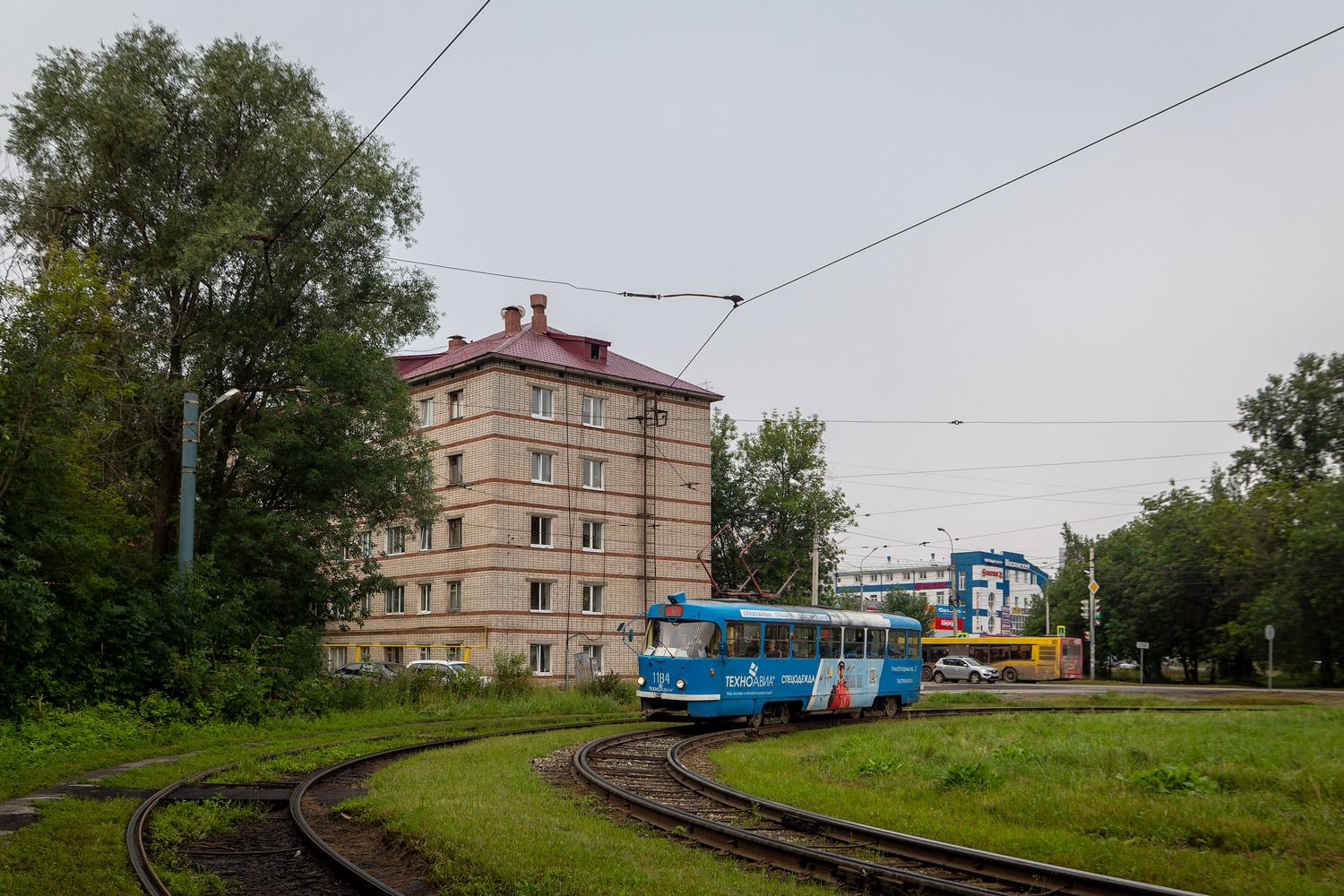 Ижевск, Tatra T3K № 1184