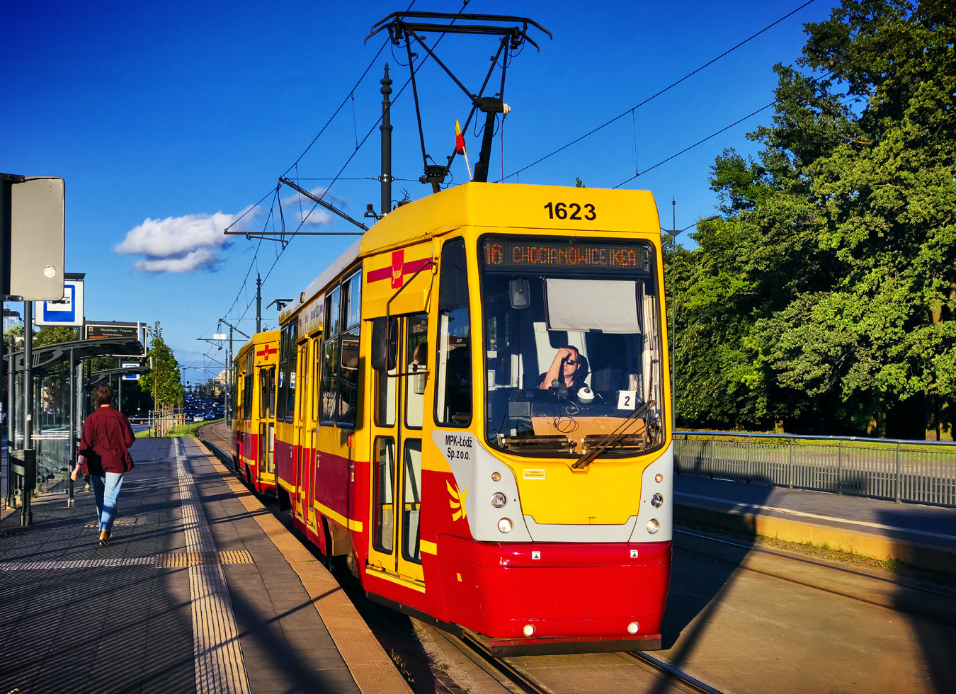 Lodzė, Konstal 805NaND nr. 1623