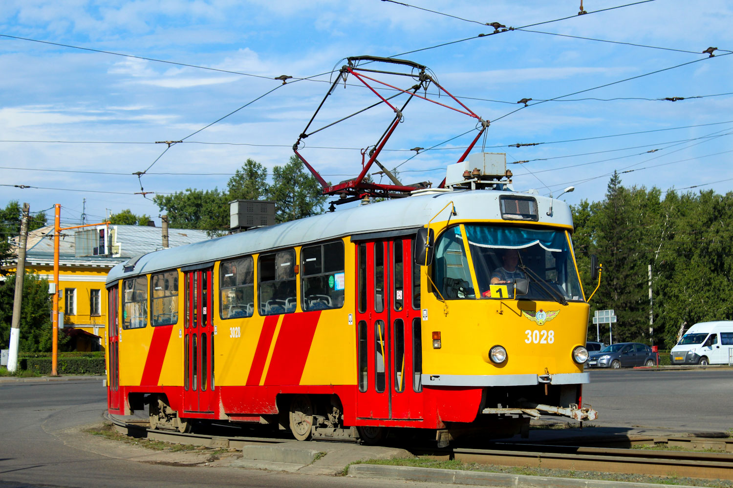 Барнаул, Tatra T3SU КВР Барнаул № 3028
