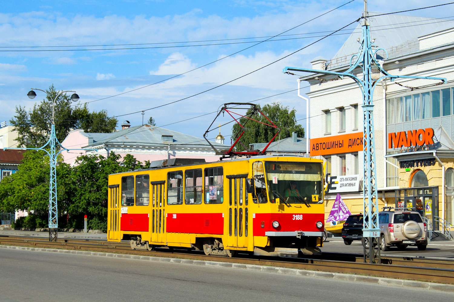 Барнаул, Tatra T6B5SU № 3188
