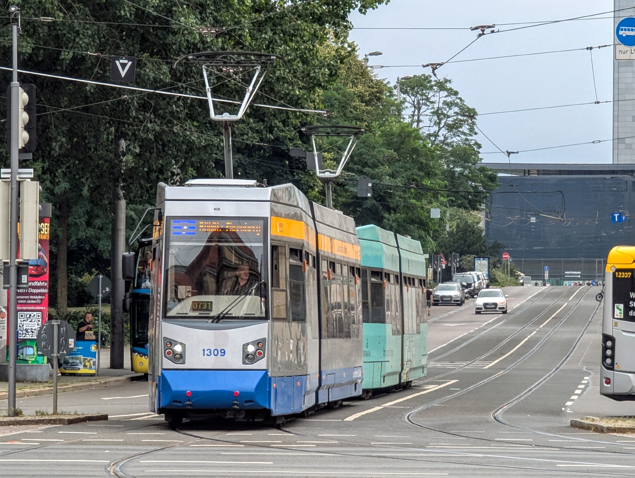 Лейпциг, Leoliner Fahrzeug-Bau Leipzig NGTW6L № 1309