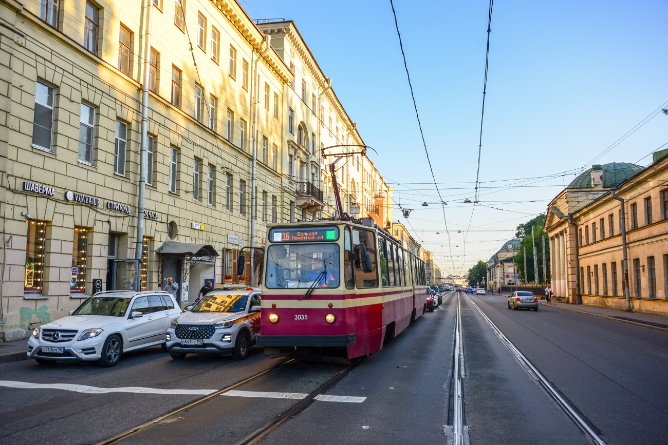 Санкт-Петербург, ЛВС-86К № 3035 Санкт-Петербург, ЛВС-86К № 3035