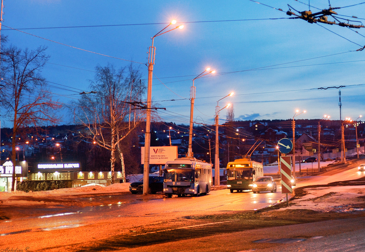 Пенза — Троллейбусные линии — Памятник Победы