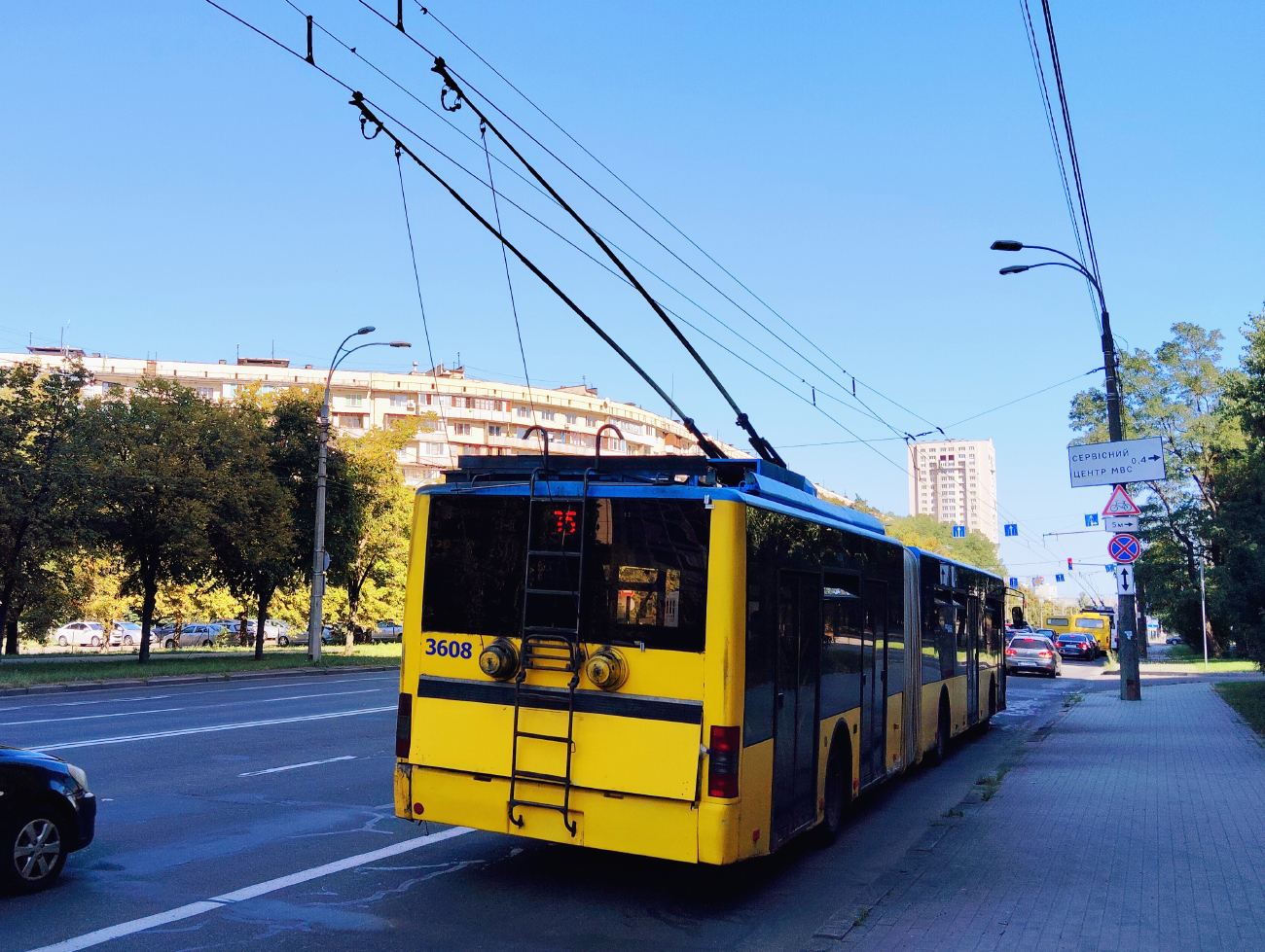 Киев, ЛАЗ E301D1 № 3608