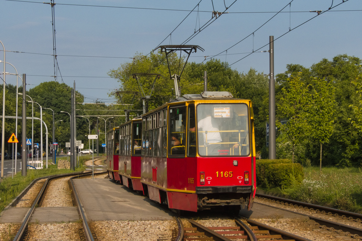 Варшава, Konstal 105Na № 1165