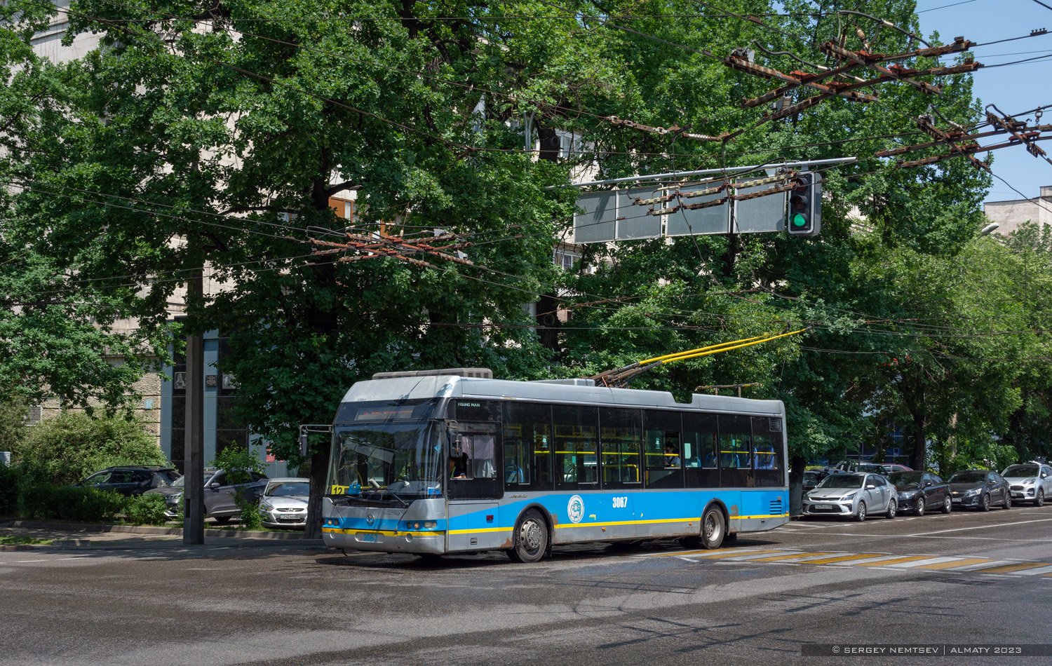 Алматы, YoungMan JNP6120GDZ (Neoplan Kazakhstan) № 3067
