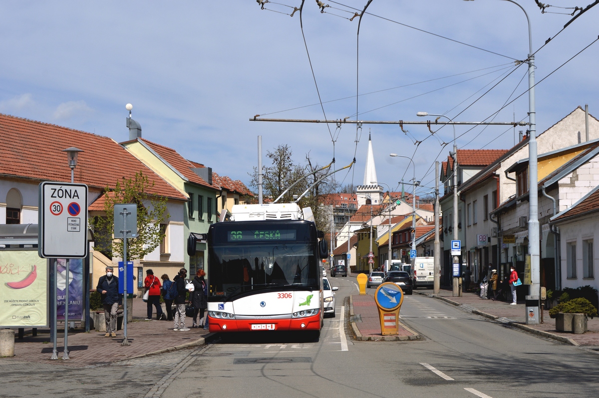 Брно, Škoda 26Tr Solaris III № 3306