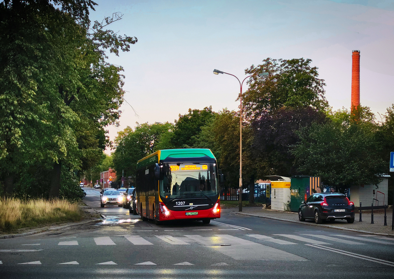 Łódź, Volvo 7900E № 1207