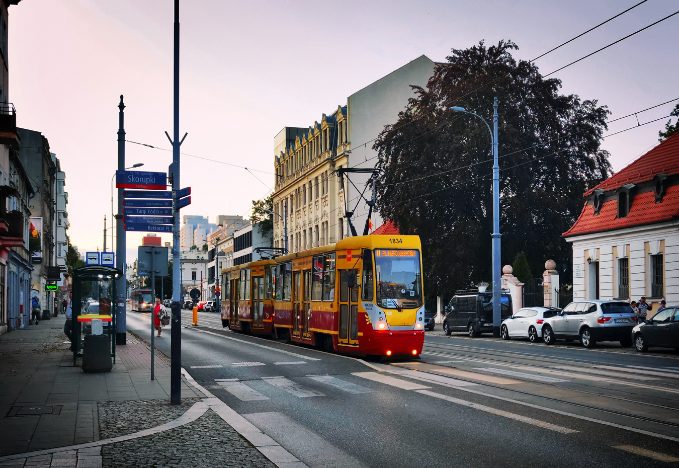 Лодзь, Konstal 805NaND № 1834