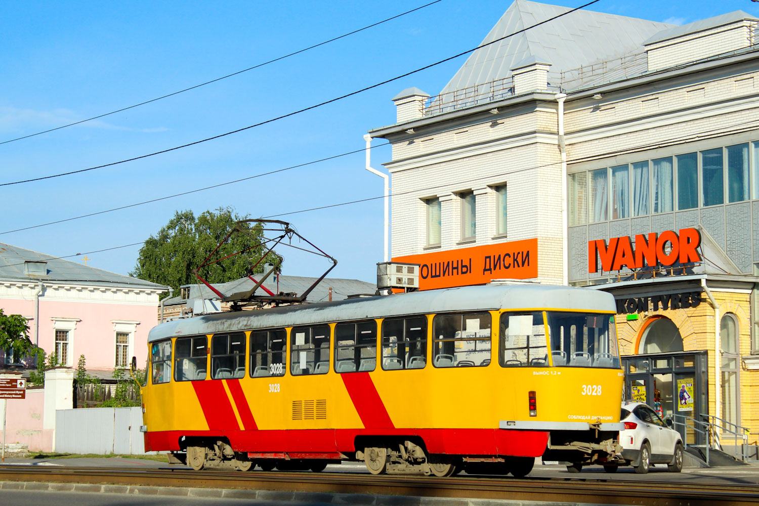 Барнаул, Tatra T3SU КВР Барнаул № 3028