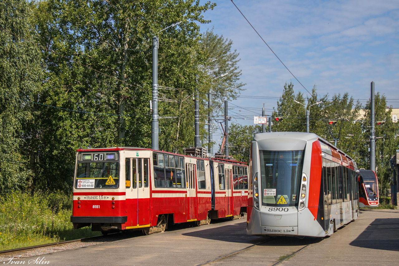 Санкт-Петербург, 71-801 (Alstom Citadis 301 CIS) № 8900