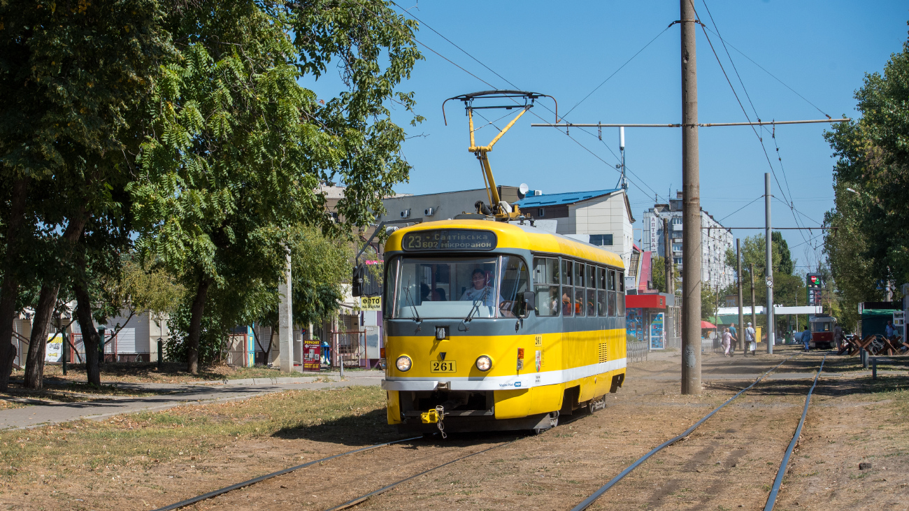 Харьков, Tatra T3R.P № 261
