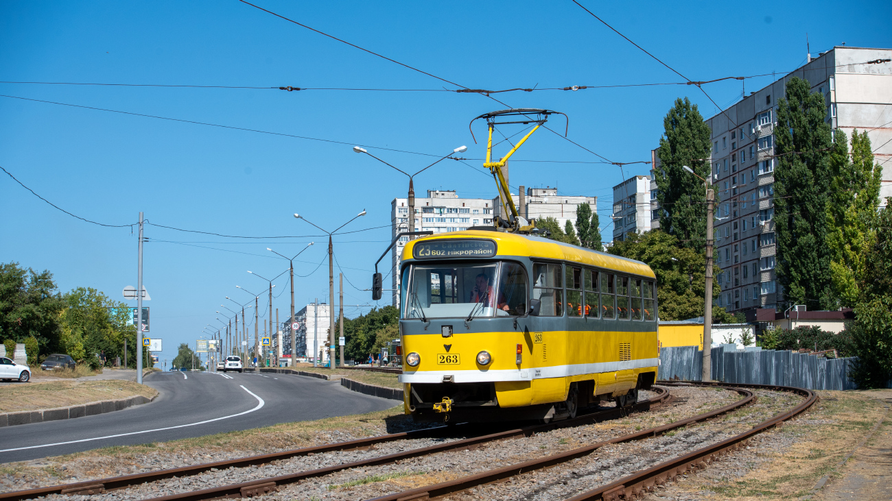 Харьков, Tatra T3R.P № 263