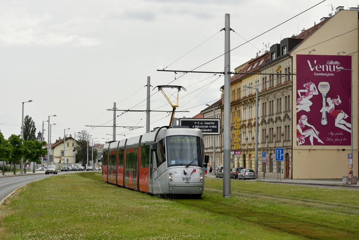 Прага, Škoda 14T Elektra № 9157