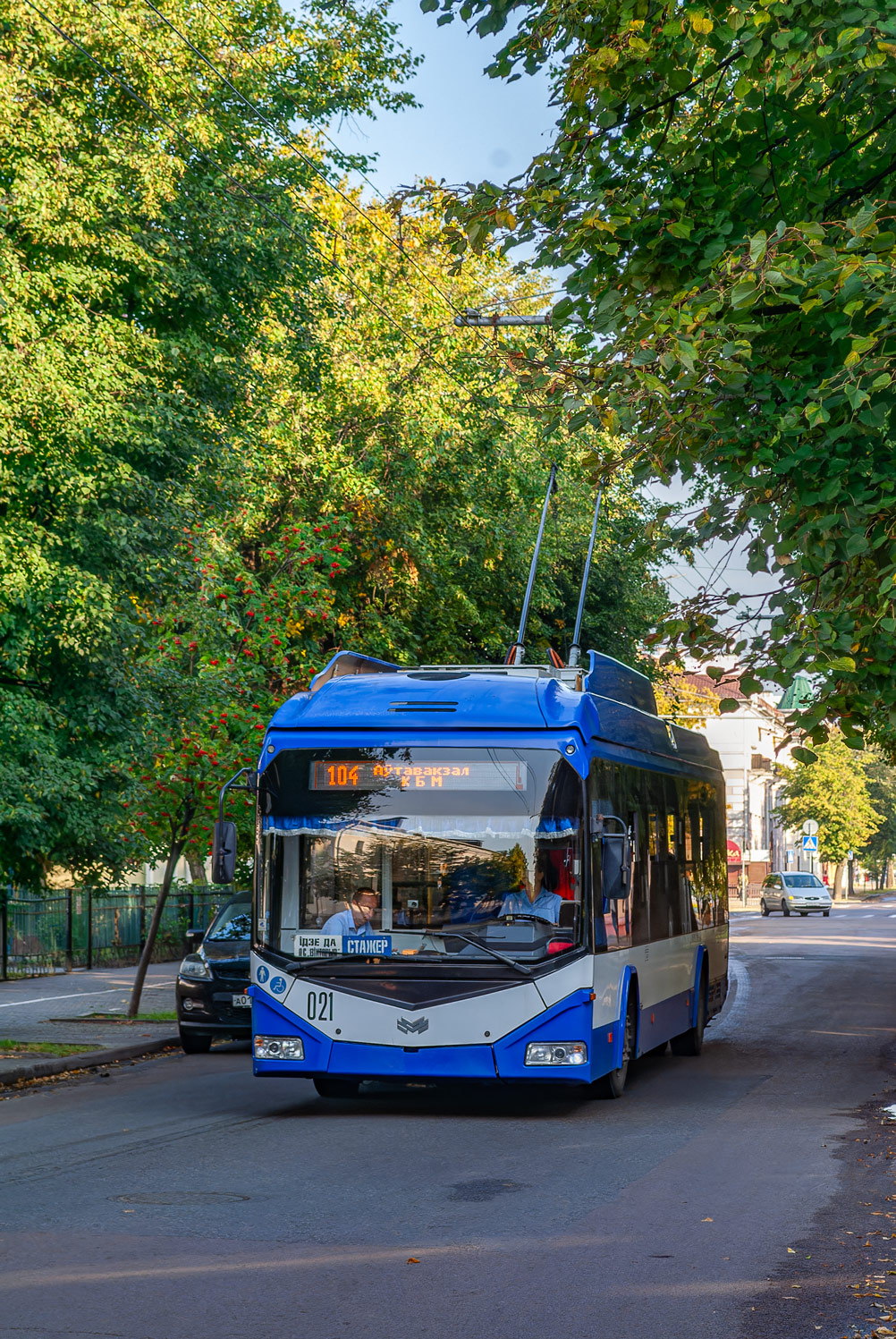 Брест, БКМ 321 № 021