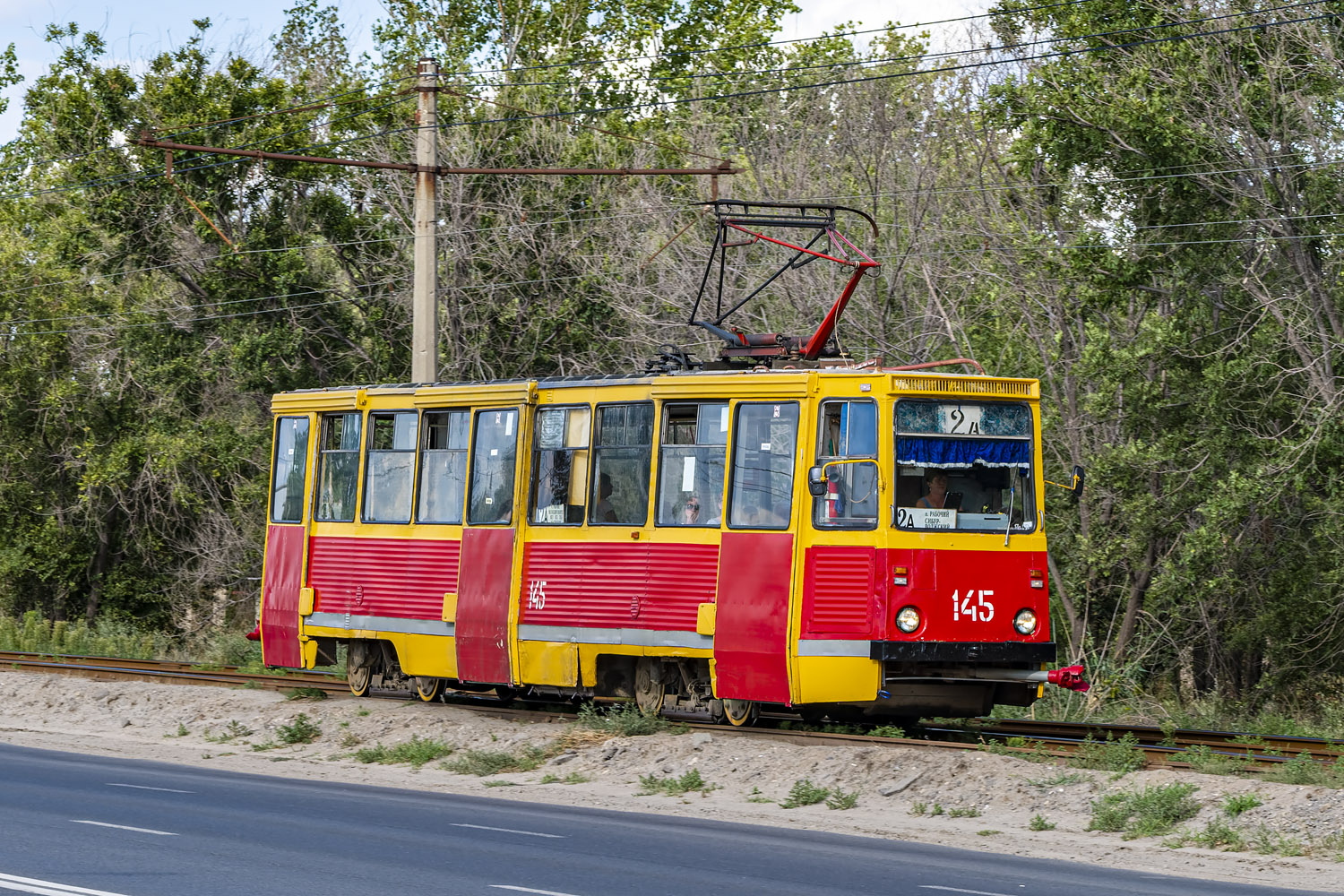 Волжский, 71-605 (КТМ-5М3) № 145