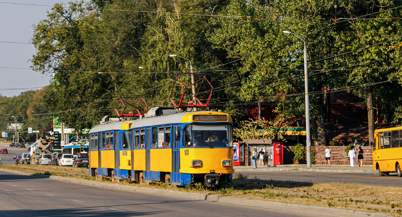 Днепр, Tatra T4D-M1 № 1477