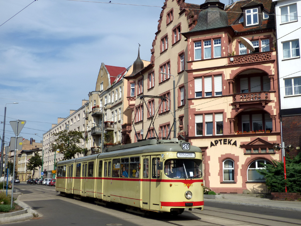 Poznań, Duewag GT8 # 702