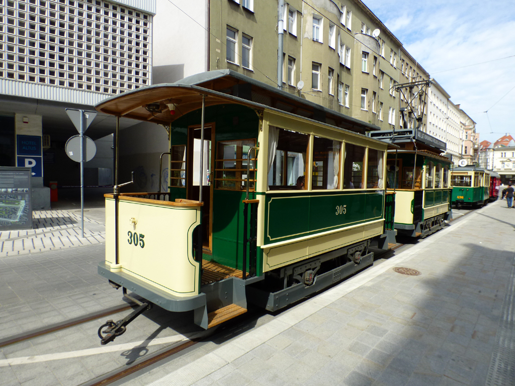 Poznanė, Modertrans/Weyer 2-axle trailer car nr. 305