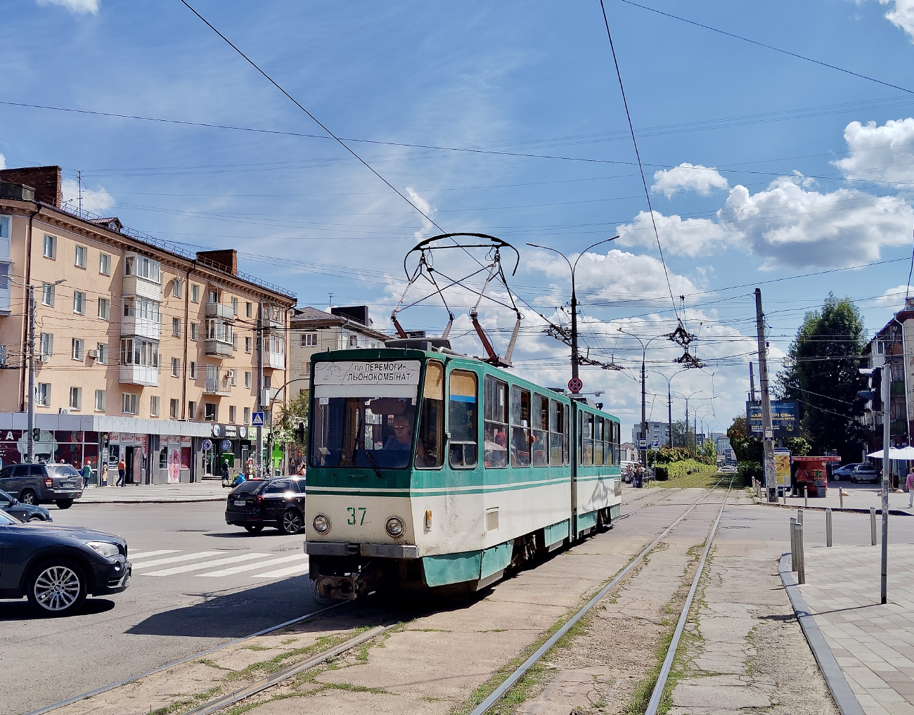 Житомир, Tatra KT4SU № 37