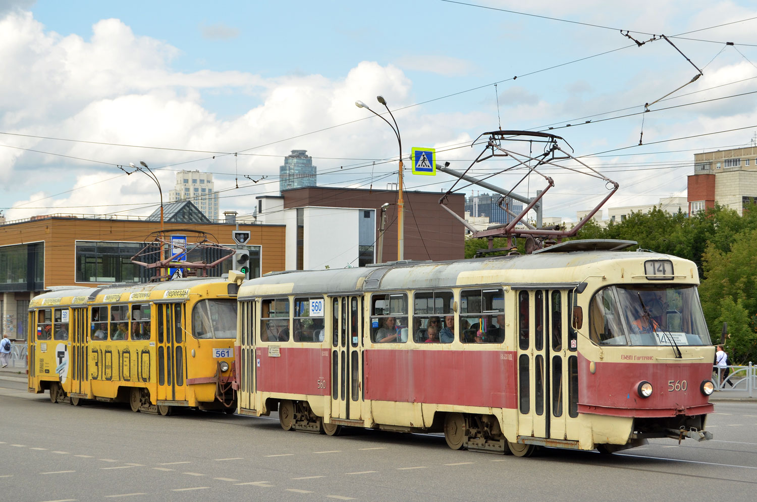 Екатеринбург, Tatra T3SU № 560