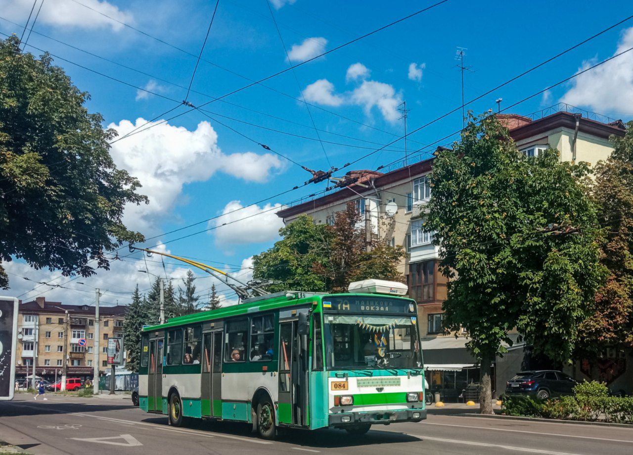 Житомир, Škoda 14TrM № 084