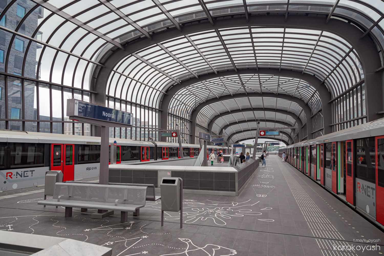 Amszterdam — Metro