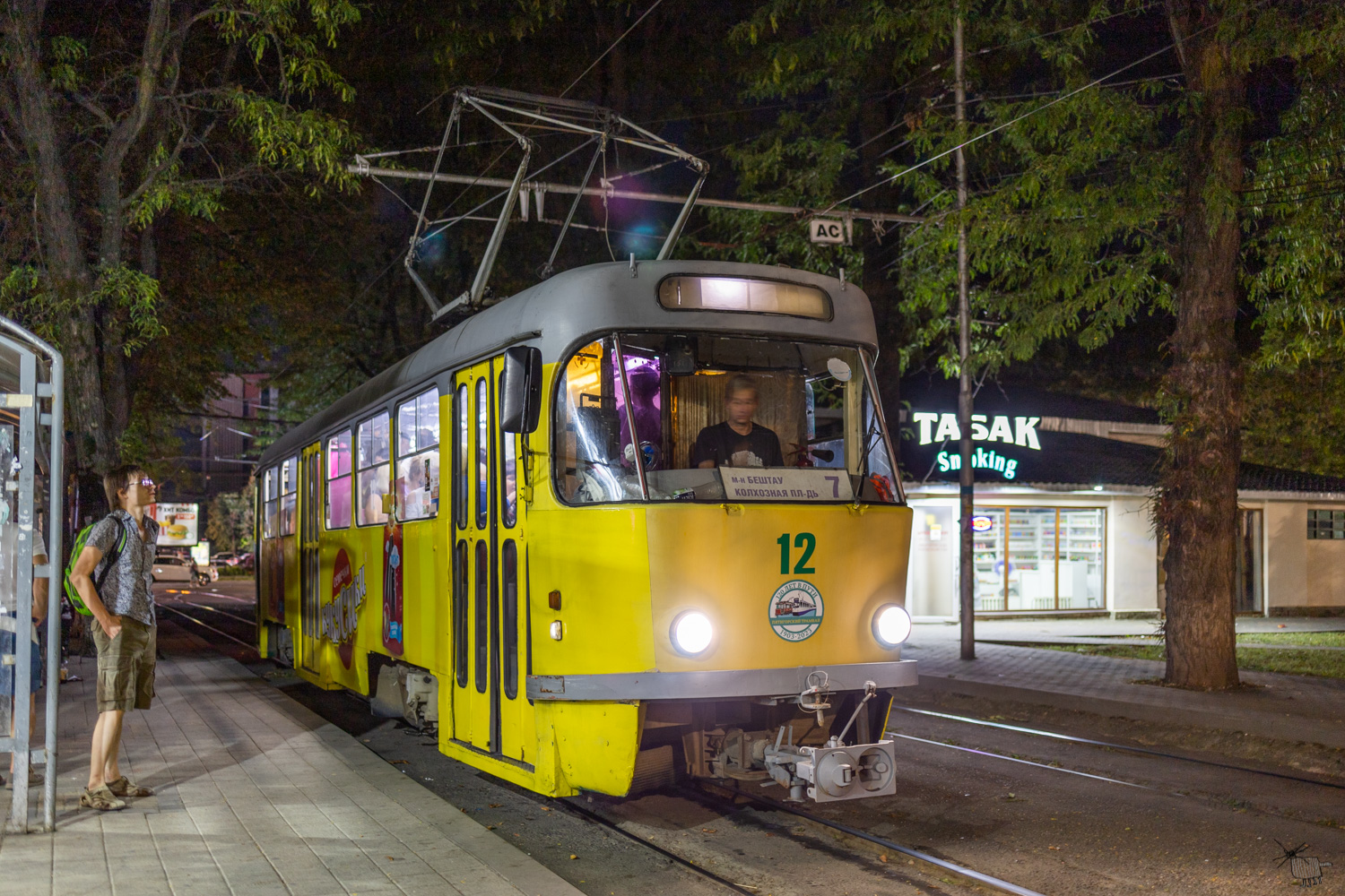 Pyatigorsk, Tatra T4D № 12