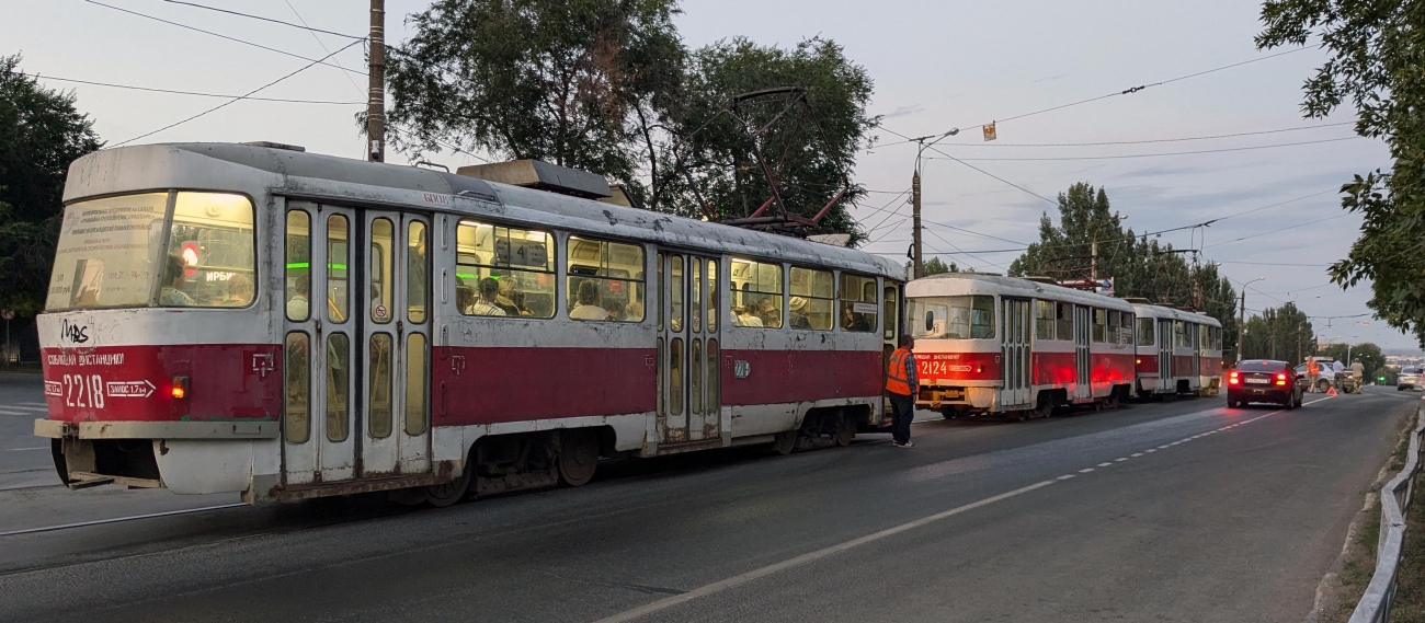Самара, Tatra T3E № 2218; Самара — Происшествия