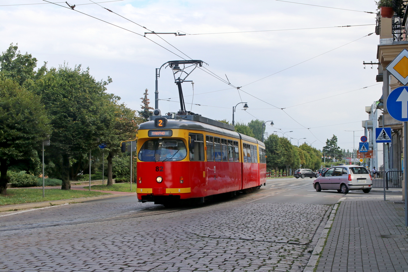 Graudenz, Duewag GT8 Nr. 82