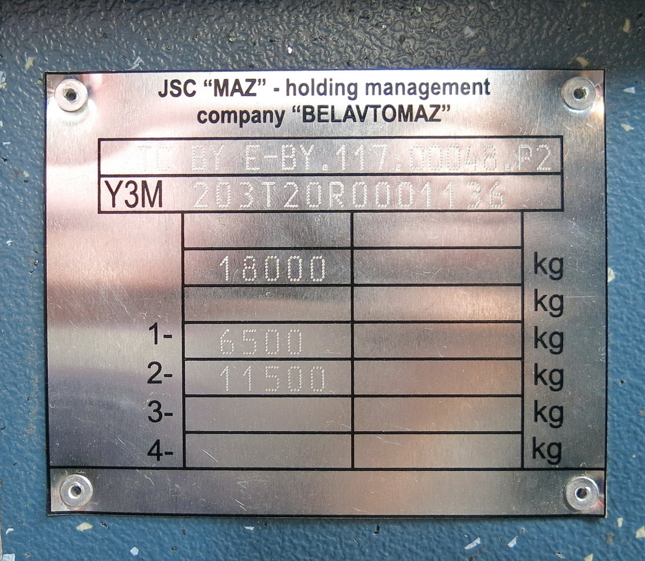 Murmansk, MAZ-203T20 № 191
