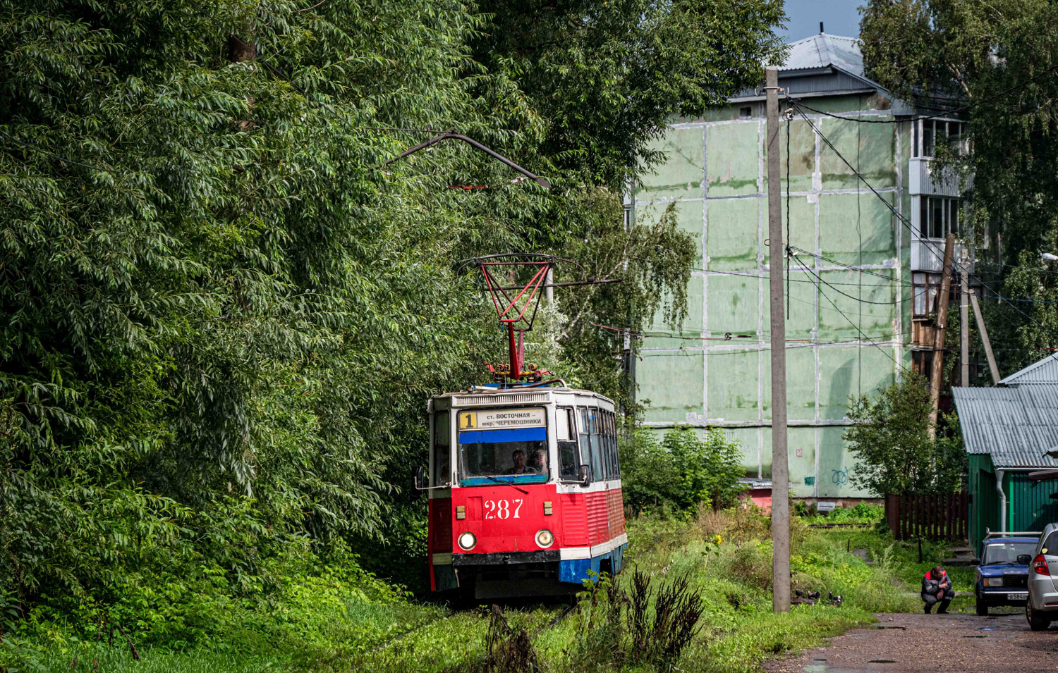 Томск, 71-605 (КТМ-5М3) № 287