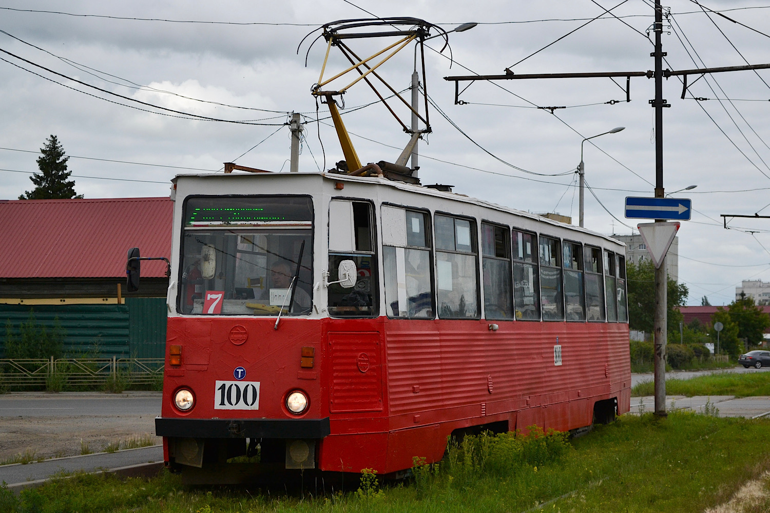 Омск, 71-605 (КТМ-5М3) № 100