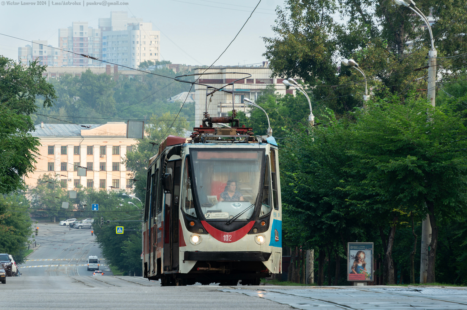 Хабаровск, 71-134А (ЛМ-99АВН) № 102