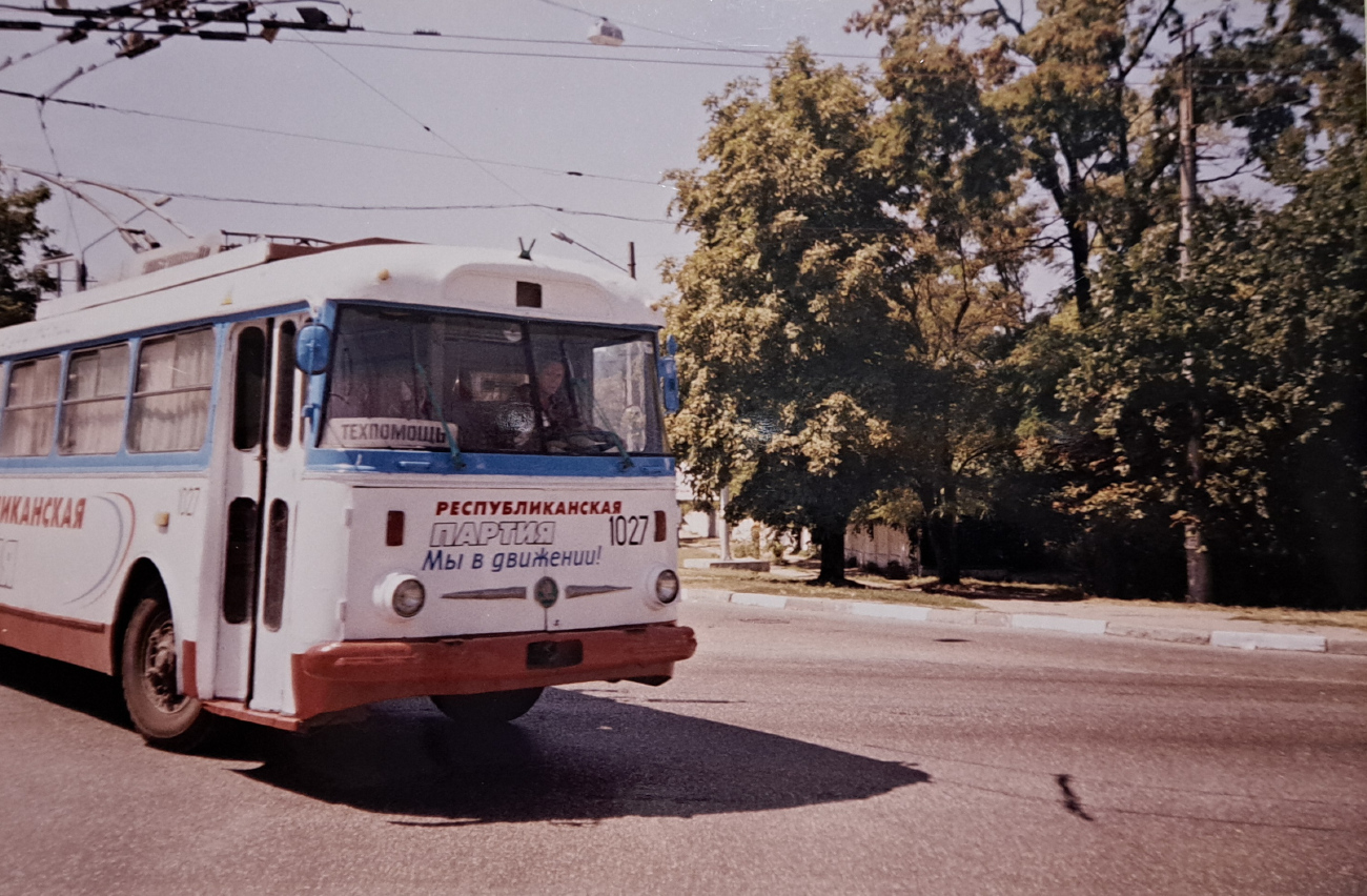 Крымский троллейбус, Škoda 9TrH27 № 1027