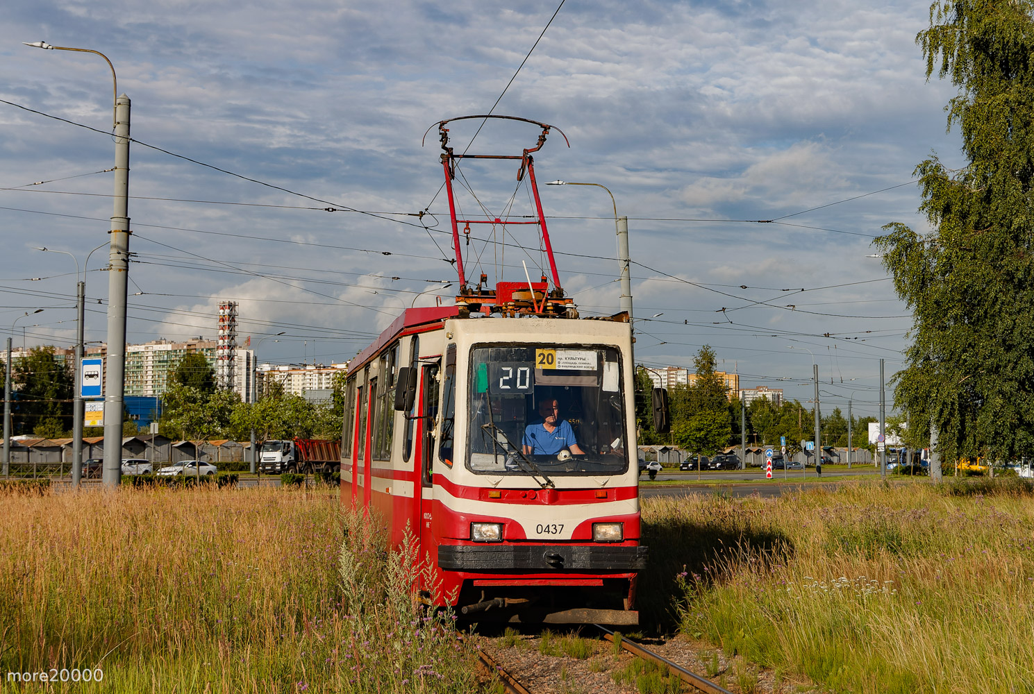 Санкт-Петербург, 71-134К (ЛМ-99К) № 0437