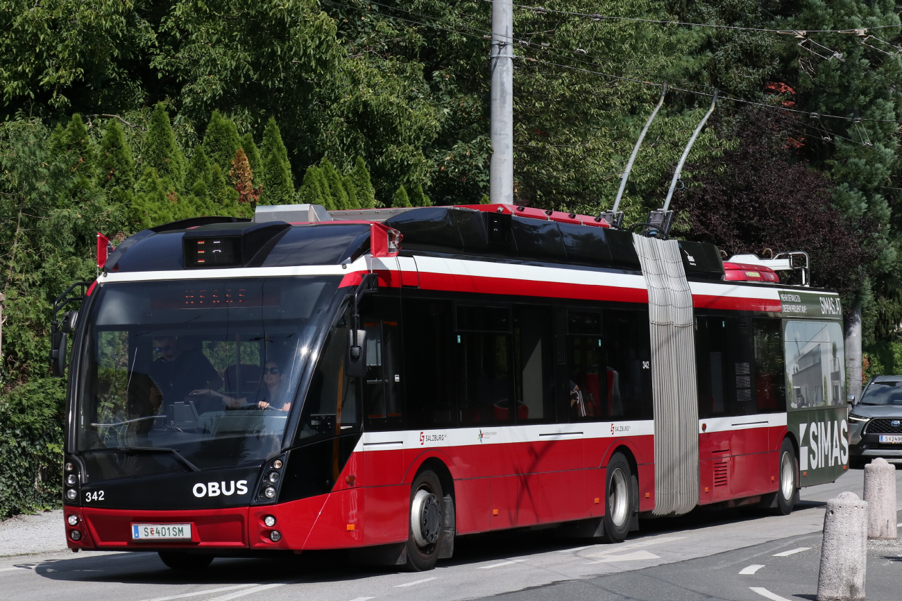 Зальцбург, Solaris Trollino III 18 AC MetroStyle № 342