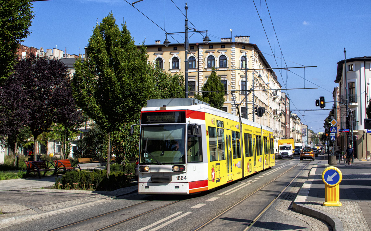 Лодзь, Duewag MGT6D № 1864