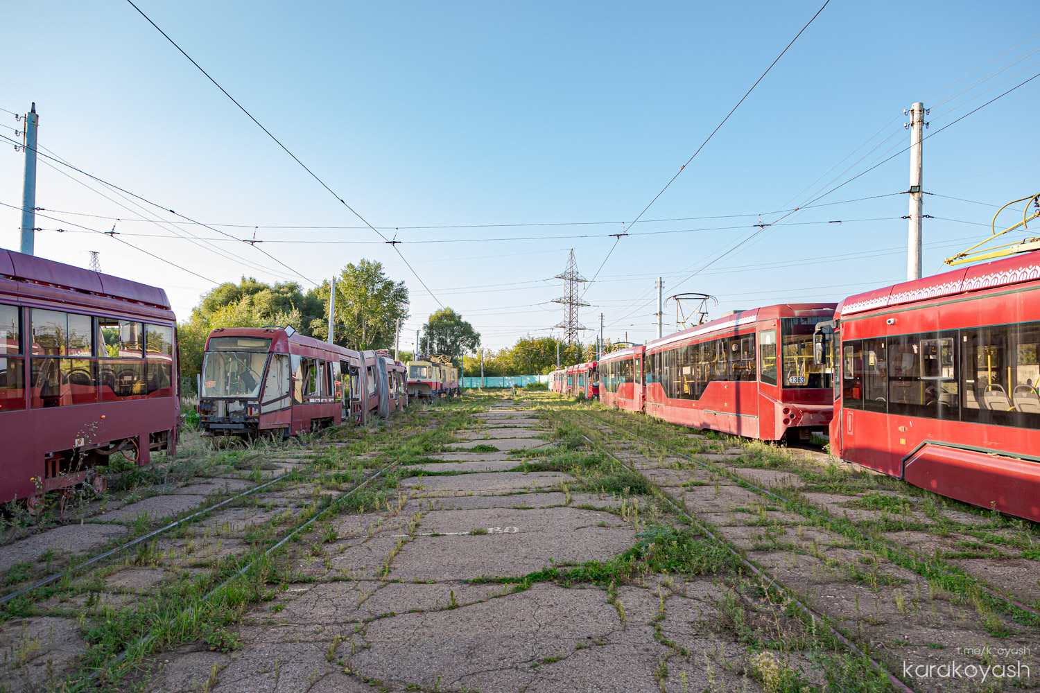 Kazan — Kabushkin tram depot Kazan — Kabushkin tram depot