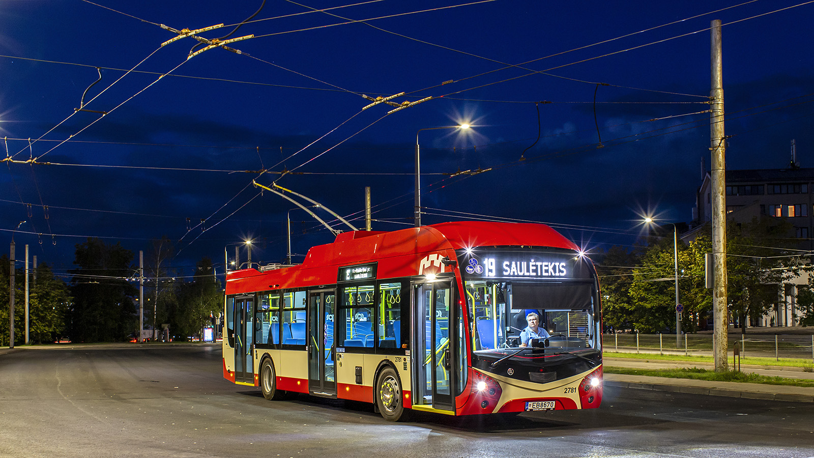 Vilnius, Škoda 32Tr SOR nr. 2781