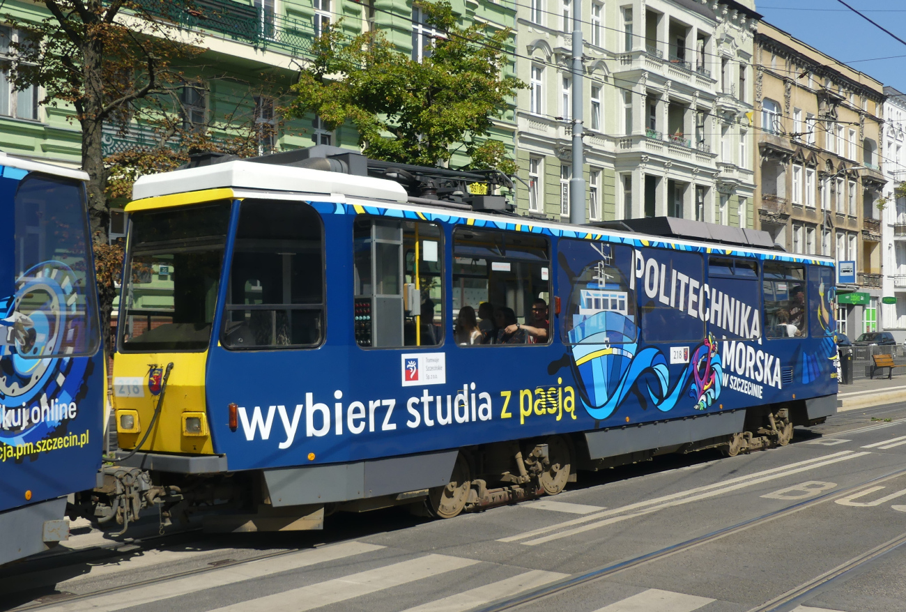 Щецин, Tatra T6A2M № 218