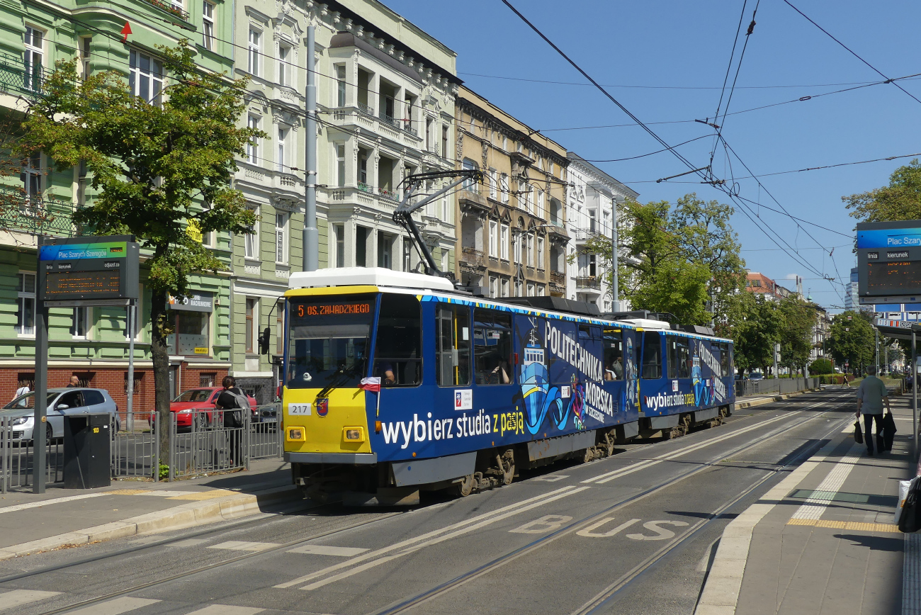 Щецин, Tatra T6A2M № 217