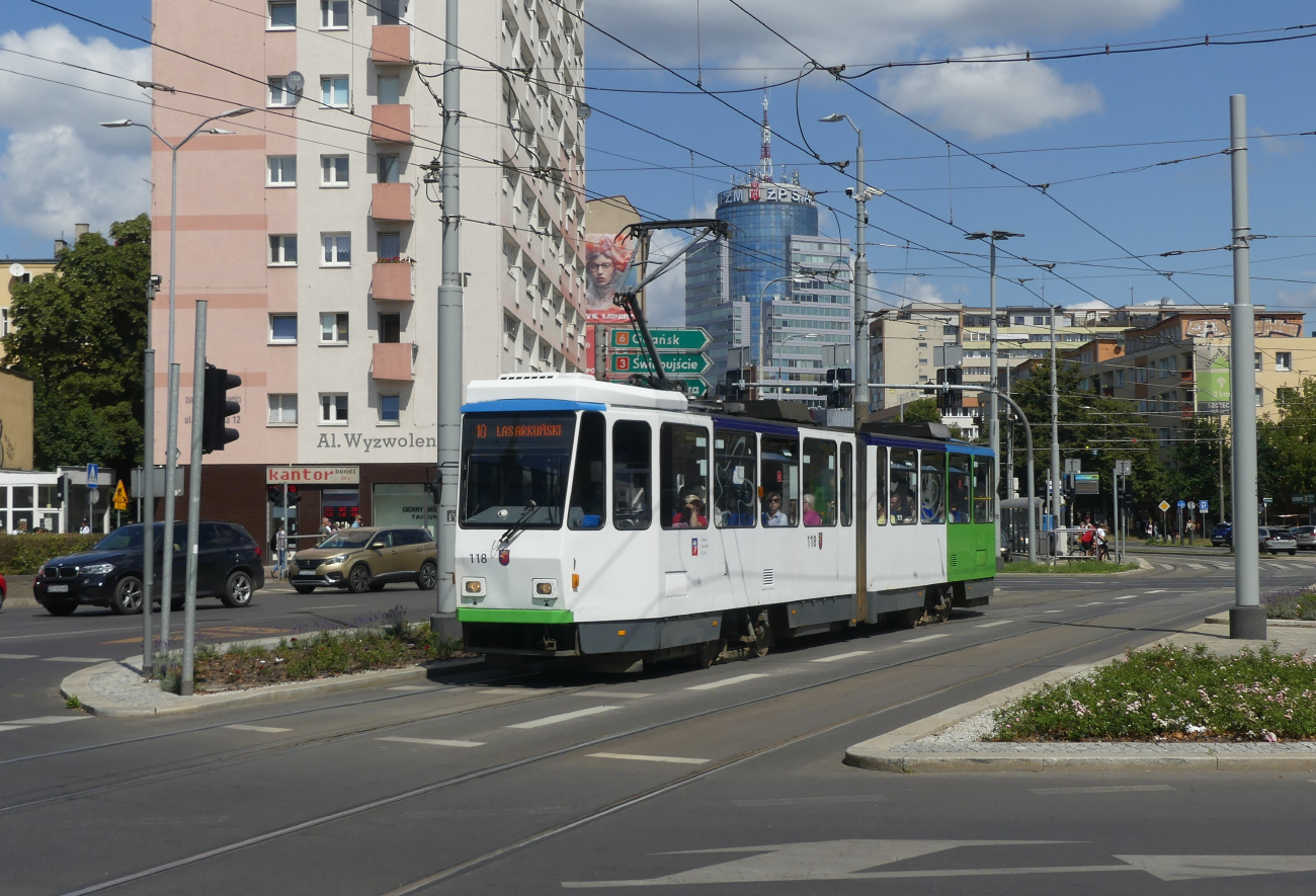 Štetín, Tatra KT4DtM č. 118