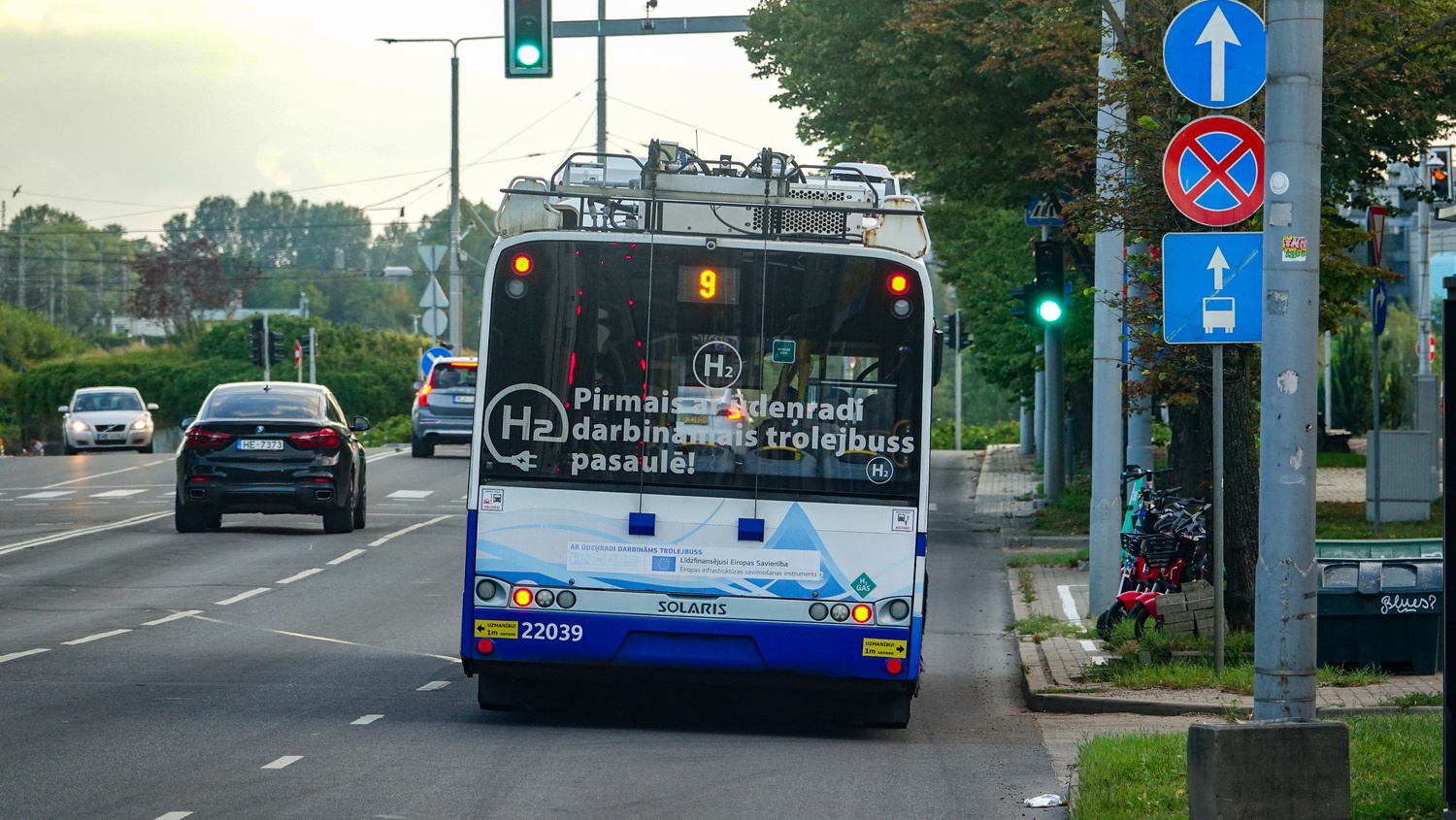 Рига, Solaris Trollino III 18,75 H2 № 22039
